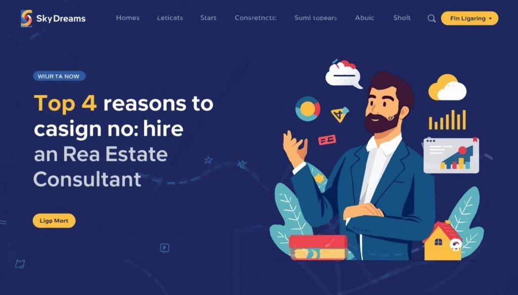 Top 4 Reasons Hire Real Estate Consultant