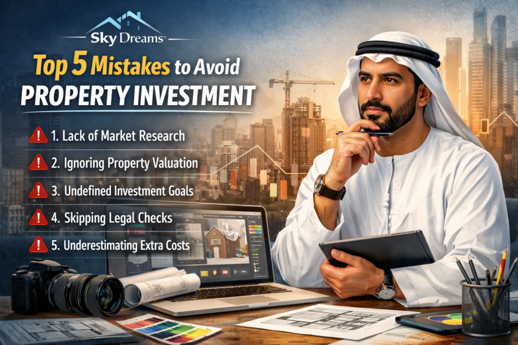 Top 5 Mistakes to Avoid Property Investment