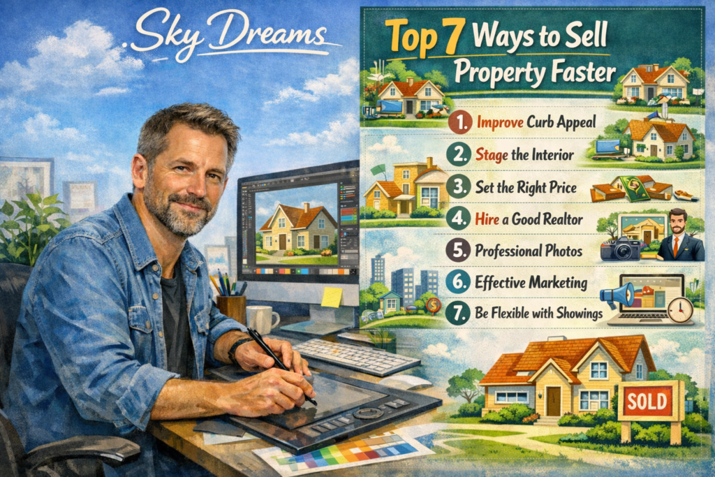 Top 7 Ways to Sell Property Faster.